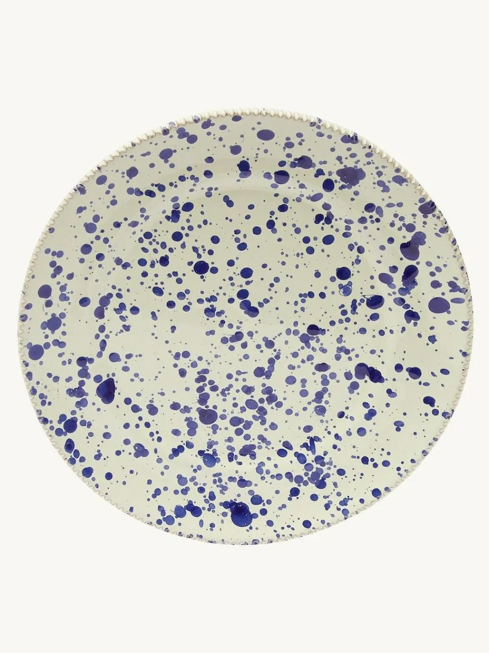 Discount Hot Pottery Set of 4 Splatter Side Plates Blueberry