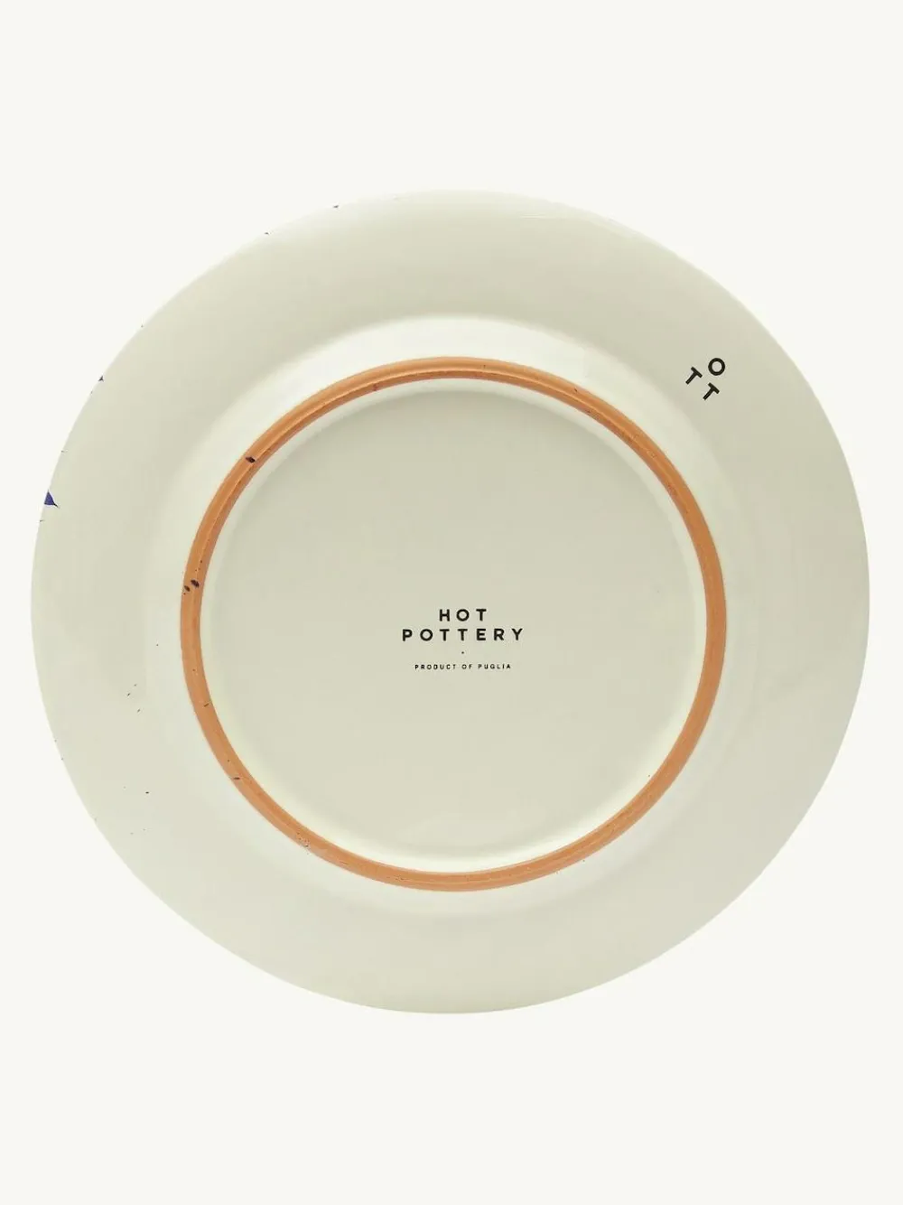 Discount Hot Pottery Set of 4 Splatter Side Plates Blueberry