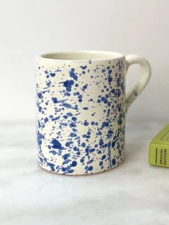 Hot Pottery Set of 4 Splatter Mugs^ Mugs & Cups
