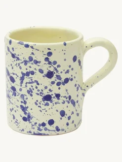 Hot Pottery Set of 4 Splatter Mugs^ Mugs & Cups