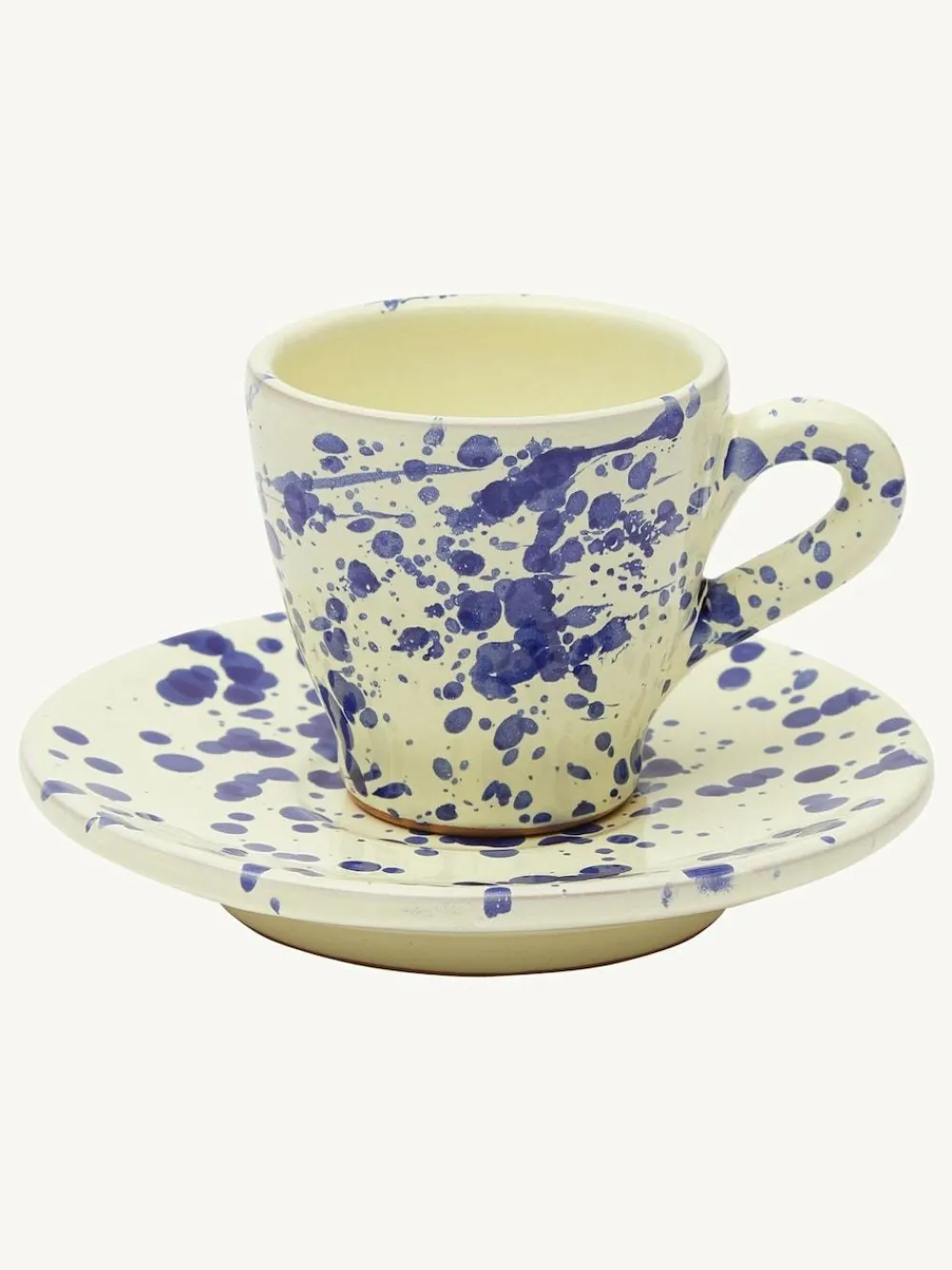 Hot Pottery Set of 4 Splatter Espresso Set^ Branded Kitchenware|Mugs & Cups