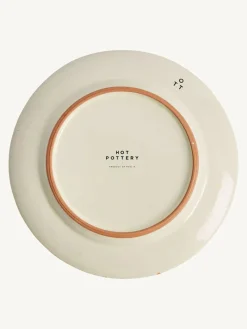 Hot Pottery Set of 4 Splatter Dinner Plates^ Dinner Sets & Pasta Bowls