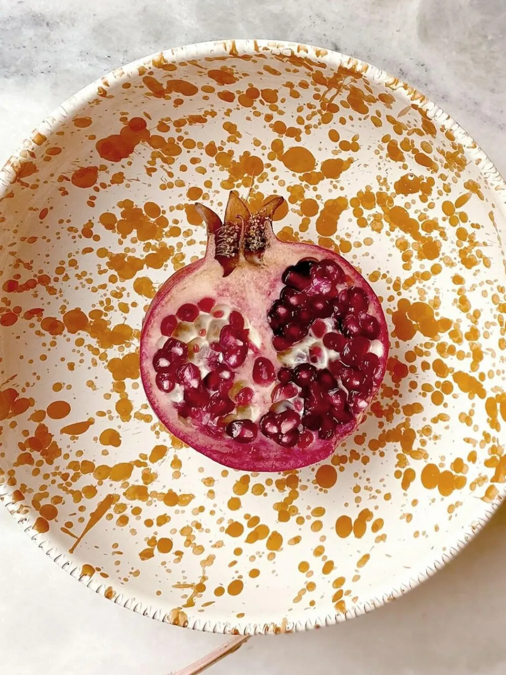 Hot Pottery Set of 4 Splatter Pasta Bowls^ Dinner Sets & Pasta Bowls