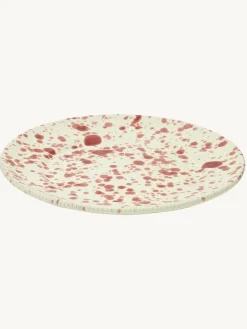 Hot Pottery Set of 4 Splatter Dinner Plates^ Dinner Sets & Pasta Bowls