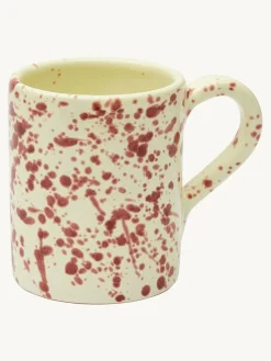 Hot Pottery Set of 4 Splatter Mugs^ Mugs & Cups