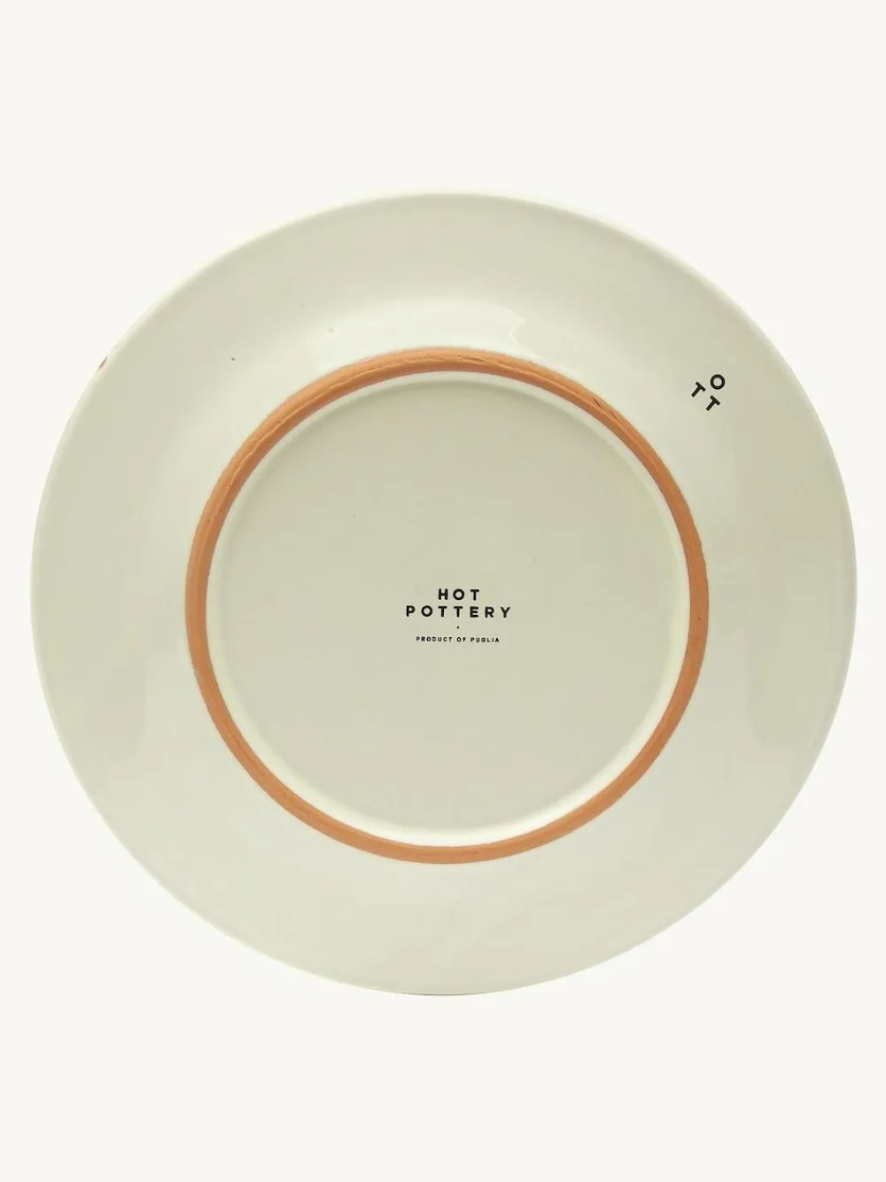 Outlet Hot Pottery Set of 4 Splatter Side Plates Cranberry