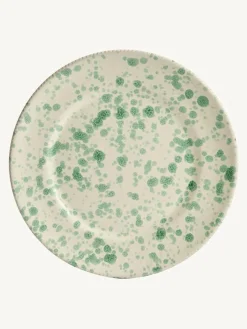 Hot Pottery Set of 4 Splatter Side Plates^ Dinner Sets & Pasta Bowls