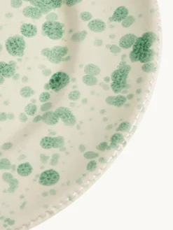 Hot Pottery Set of 4 Splatter Side Plates^ Dinner Sets & Pasta Bowls