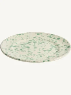 Hot Pottery Set of 4 Splatter Side Plates^ Dinner Sets & Pasta Bowls