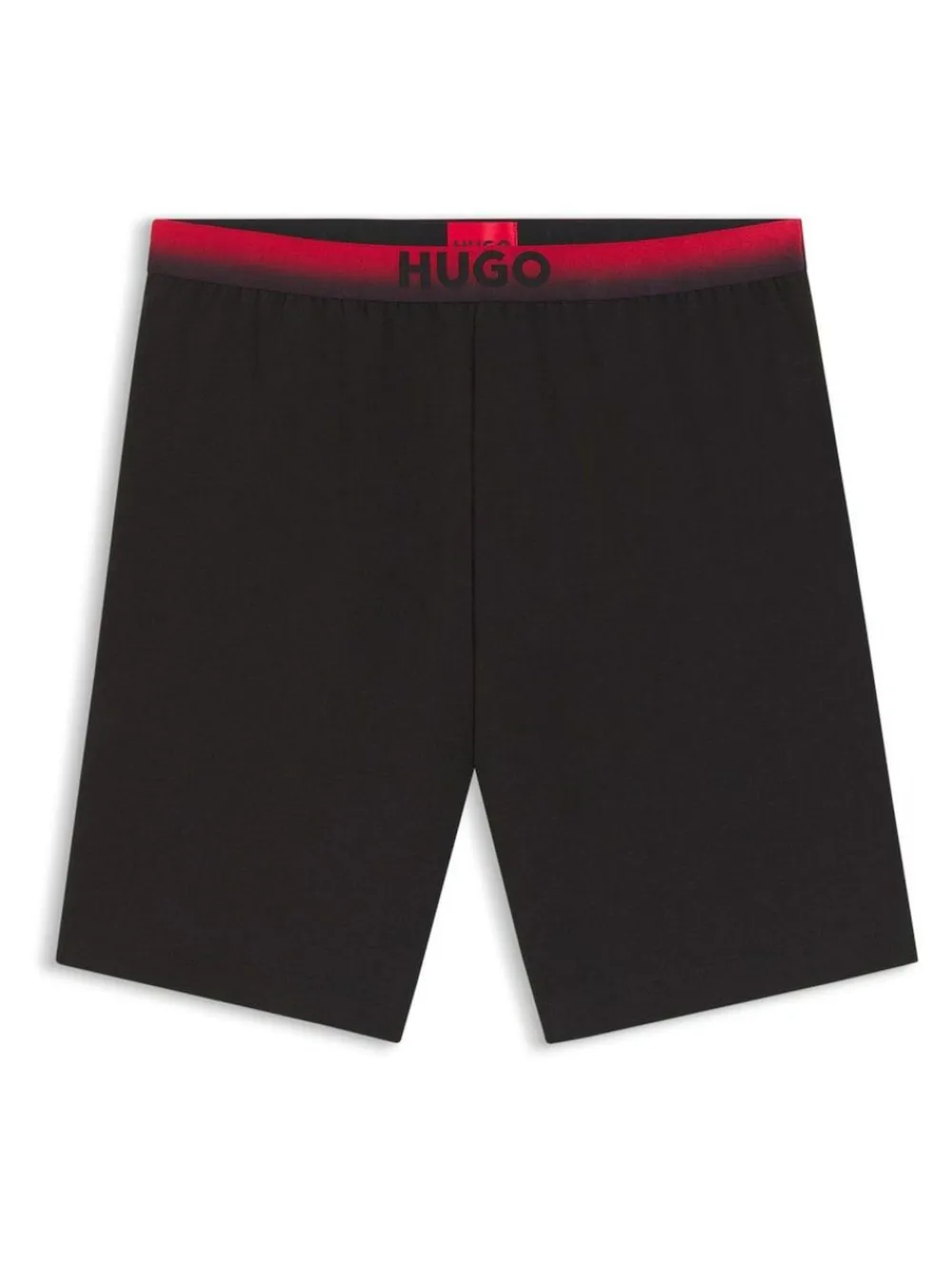 Outlet HUGO Black Gradient Band Shorts