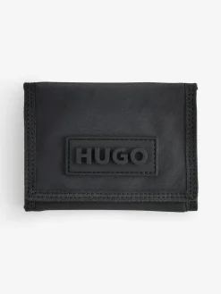 HUGO Black Logo Velcro Wallet^ Wallets
