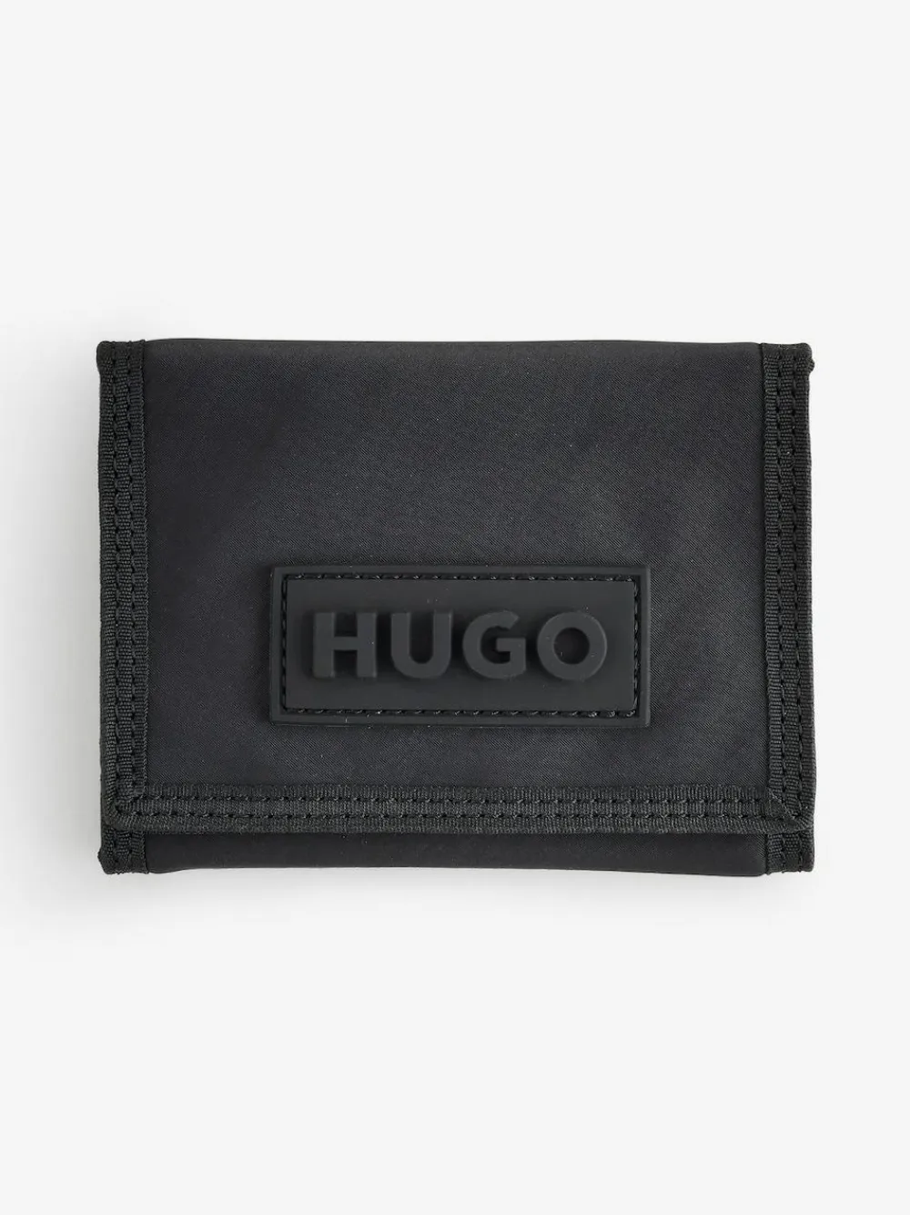 HUGO Black Logo Velcro Wallet^ Wallets