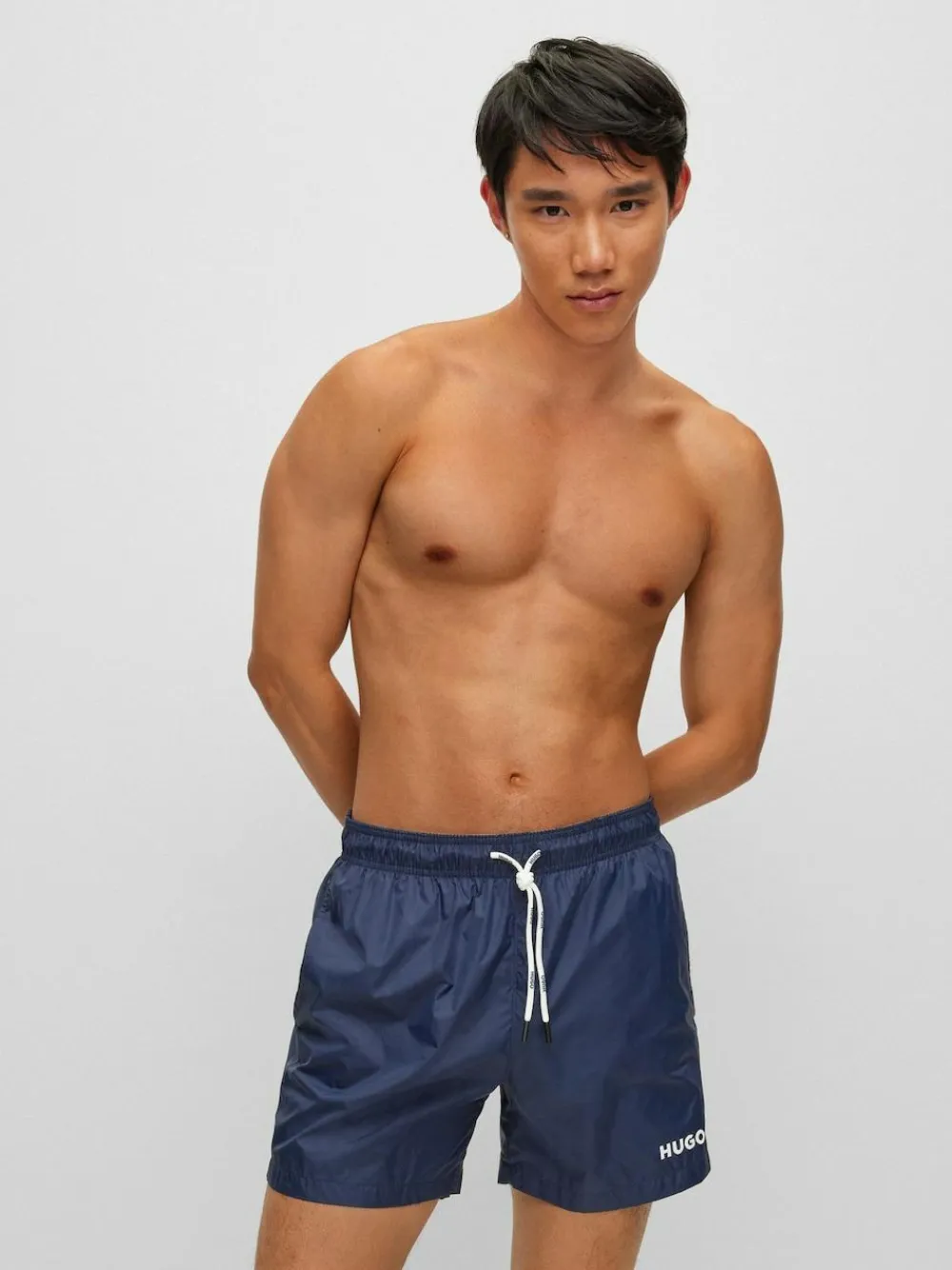 Online HUGO Blue Haiti Swim Shorts