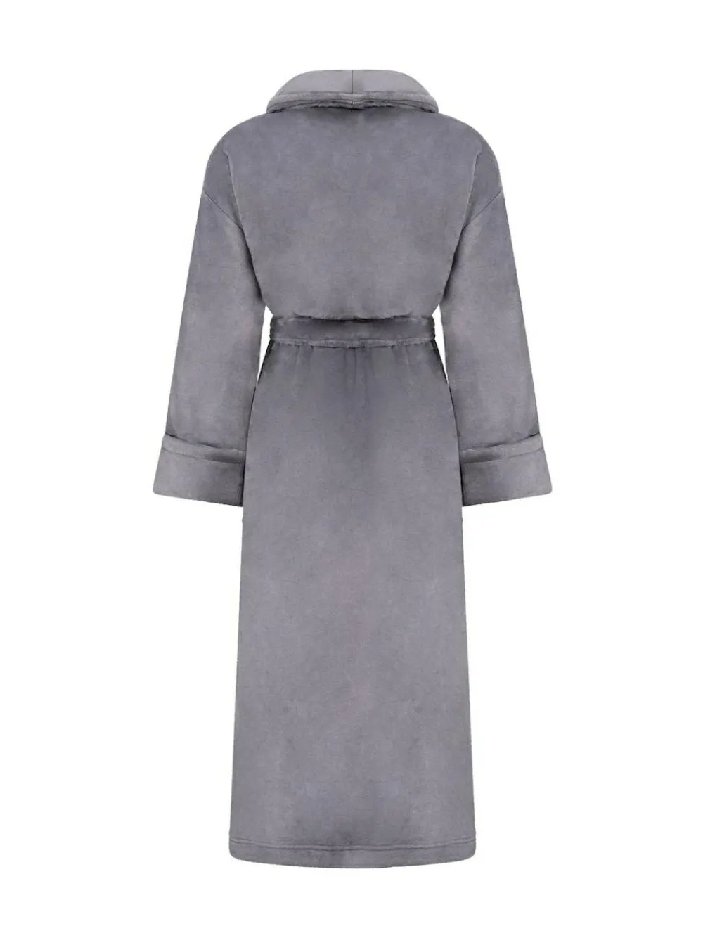 Sale Hunkemoller Soft Fleece Grey Bathrobe