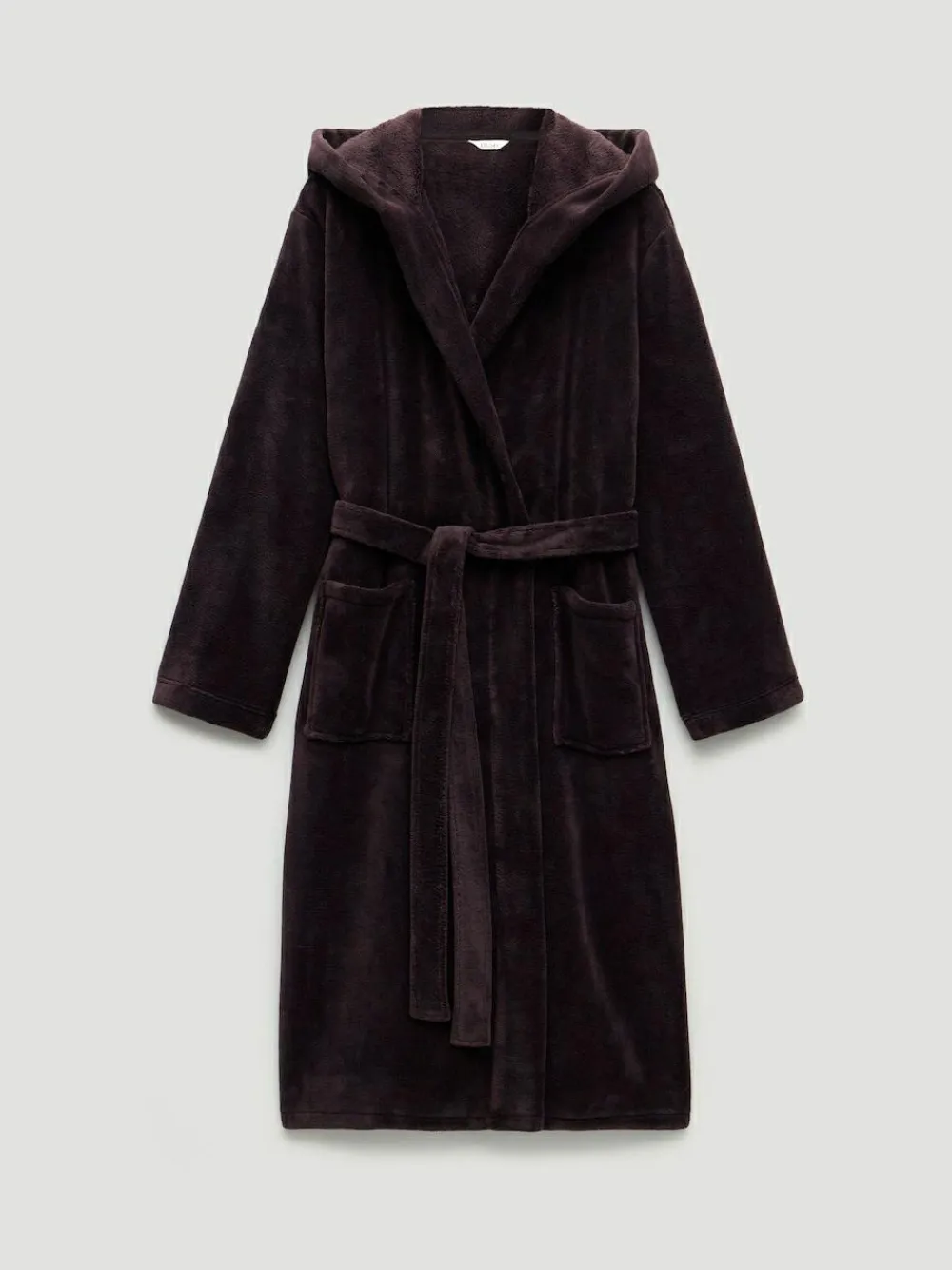 Hush Fluffy Hooded Dressing Gown^Women Bathrobes