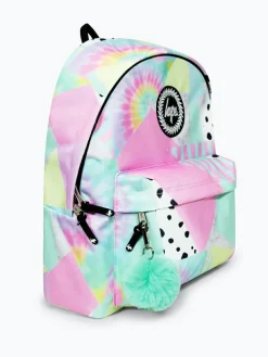 Hype Girls Pink Iconic Pastel Collage Multicolour Backpack^ Bags