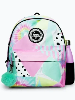 Hype Girls Pink Iconic Pastel Collage Multicolour Backpack^ Bags