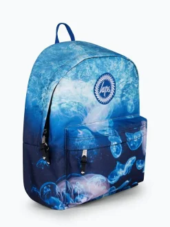 Best Hype . Kids Blue Jellyfish Iconic Backpack