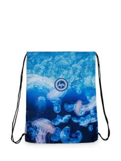 Hype . Kids Blue Jellyfish Drawstring Bag^BOY Bags