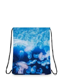 Hype . Kids Blue Jellyfish Drawstring Bag^BOY Bags