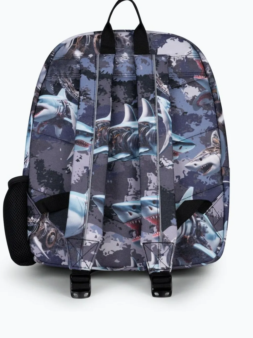 Hype . Kids Grey Mech Sharks Iconic Backpack^BOY Bags