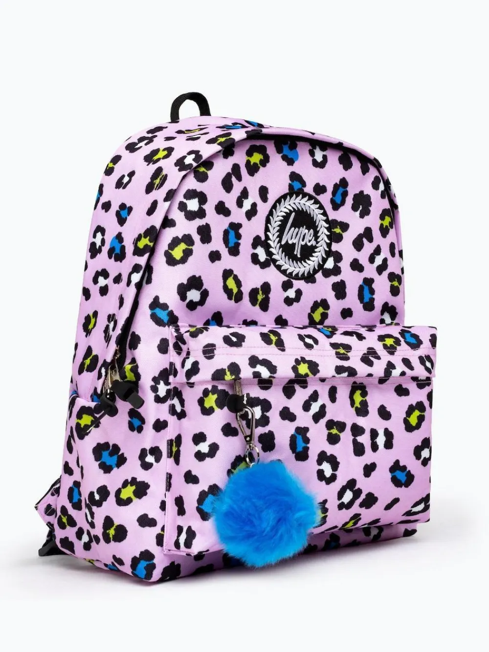 Discount Hype . Kids Purple Leopard Print Backpack