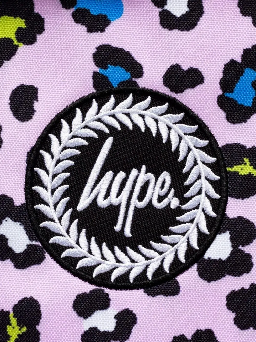 Discount Hype . Kids Purple Leopard Print Backpack