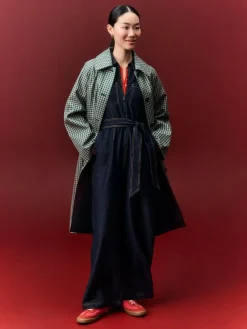 Next Indigo Blue Denim Jersey Jumpsuit^Women Jumpsuits & Playsuits