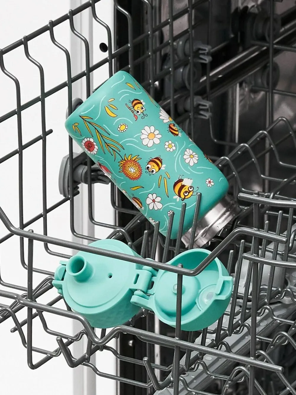 Outlet Ion8 Bees 320ml Insulated Steel Water Bottle