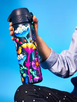 Clearance Ion8 Floral 500ml Insulated Steel Water Bottle
