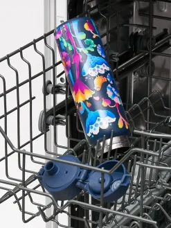 Clearance Ion8 Floral 500ml Insulated Steel Water Bottle