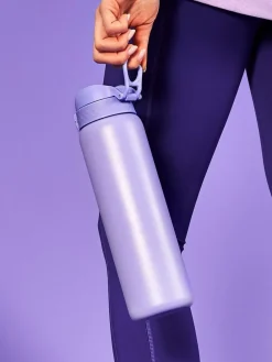Clearance Ion8 1200ml Stainless Steel Water Bottle Light Purple