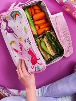 Ion8 Unicorns Lunch Bag and Leak Proof Recyclon Water Bottle Bundle^ Branded Kitchenware