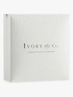 Best Ivory & Co Silver Tone Imperial Jewellery Set