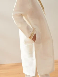 Outlet Next Ivory Eid Kurta (3mths-16yrs)