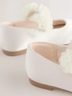 Next Wide Fit (G) Satin Flower Girl Occasion Mary Jane Shoes^ Shoes