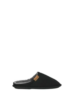 Online JACK & JONES Corduroy Mule Slippers Black