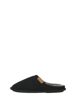 Online JACK & JONES Corduroy Mule Slippers Black