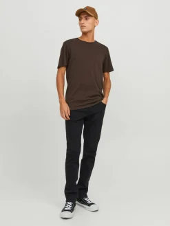 Online JACK & JONES Black Glenn Slim Fit Jeans