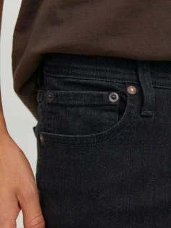 Online JACK & JONES Black Glenn Slim Fit Jeans