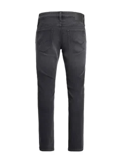Sale JACK & JONES Black Mike Slim Fit Jeans