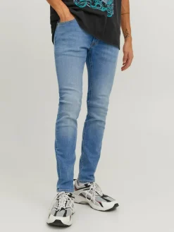 Sale JACK & JONES Liam Skinny Fit Jeans Blue