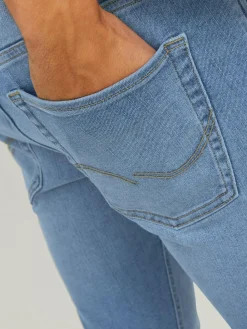 Sale JACK & JONES Liam Skinny Fit Jeans Blue