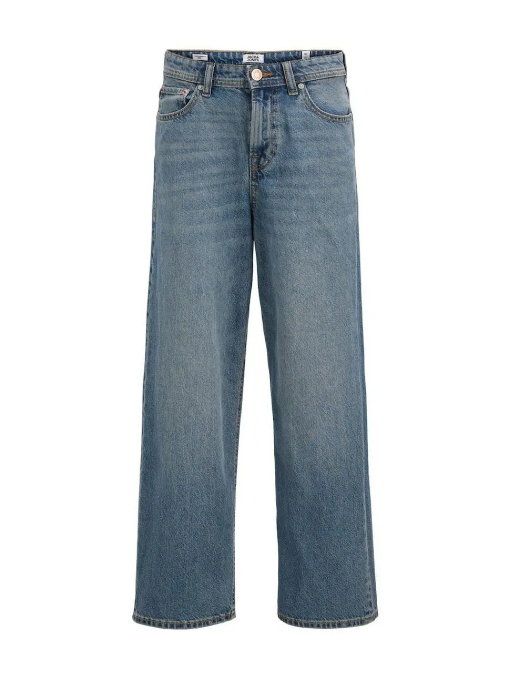 New JACK & JONES JUNIOR Blue Ron Extra Baggy Fit Jeans