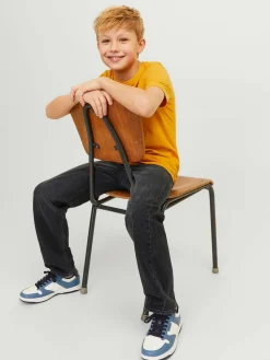 Discount JACK & JONES JUNIOR Chris Relaxed Fit Jeans Black