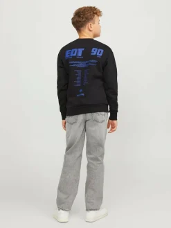 JACK & JONES JUNIOR Chris Relaxed Fit Black Jeans^BOY Jeans|Jeans