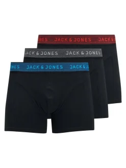 JACK & JONES JUNIOR Grey Boxers 3 Pack^BOY Underwear