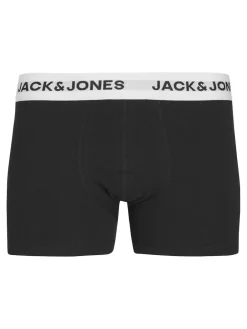 JACK & JONES JUNIOR Logo Black Boxers 5 Pack^BOY Underwear