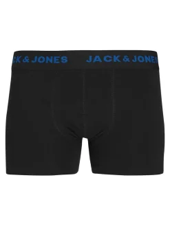 Hot JACK & JONES JUNIOR Logo Black Boxers 7 Pack