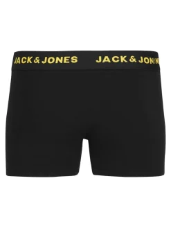 Hot JACK & JONES JUNIOR Logo Black Boxers 7 Pack